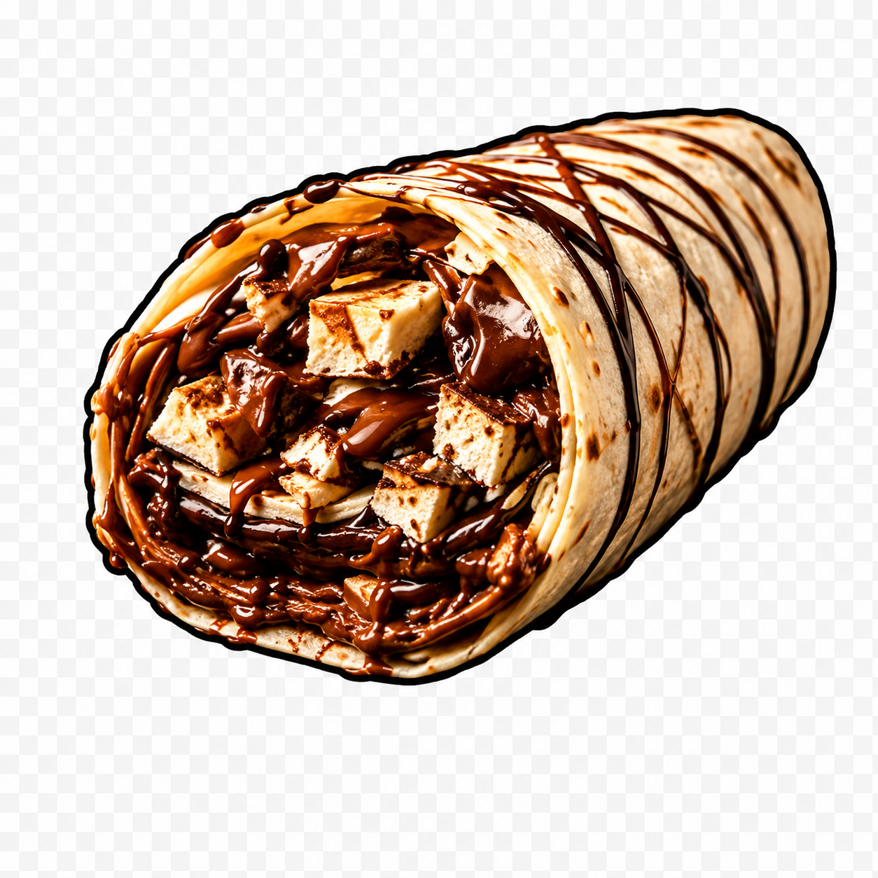 Choco sweet wrap