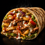 Loaded Chicken Kebab Wrap
