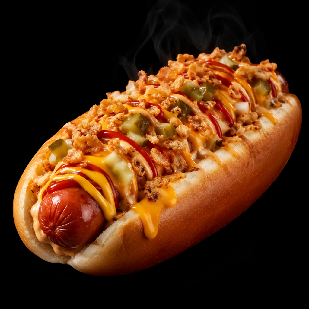 Loaded Hot Dog
